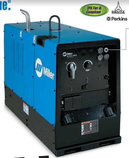 Diesel Welder Miller Big Blue 500X CC #907185