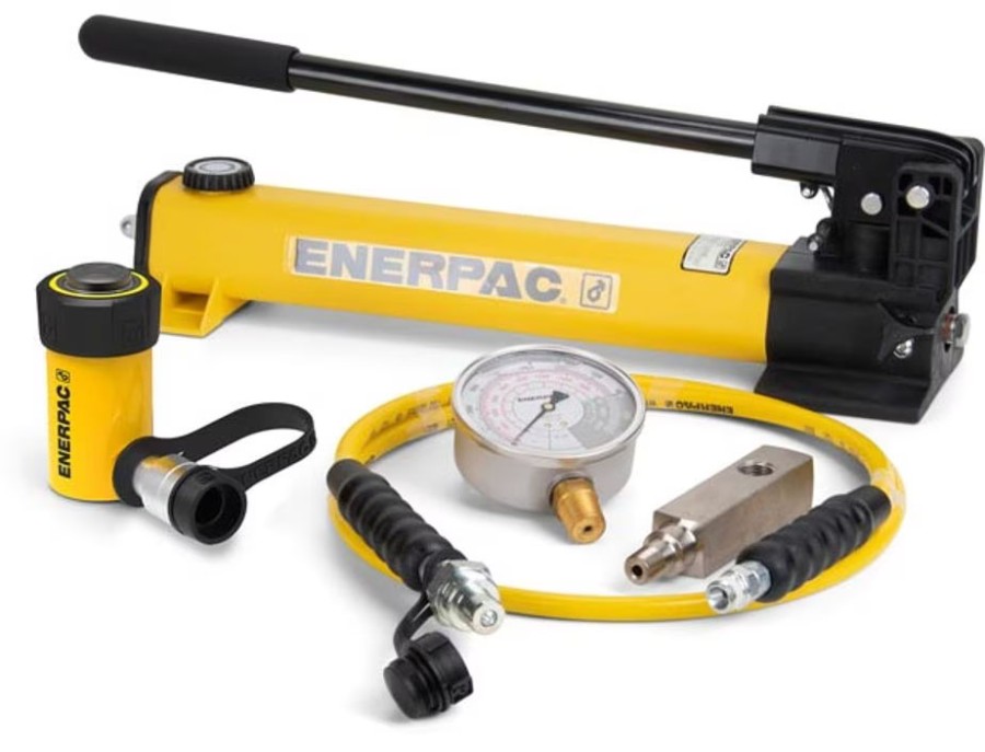 Enerpac SCR102H Hydraulic Cylinder And Hand Pompa Set