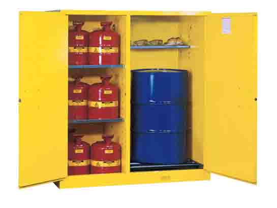 Justrite 899260 - Double-Duty Drum Safey Cabinet