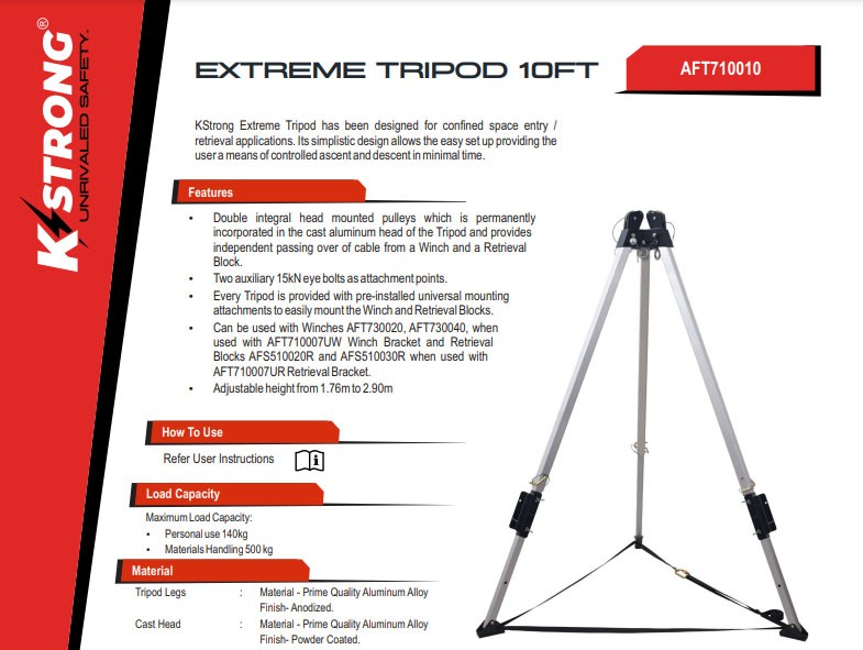 K-Strong TRIPOD SET 20M