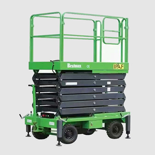 Manual Pushing Mobile Scissor Lift - MK1200T