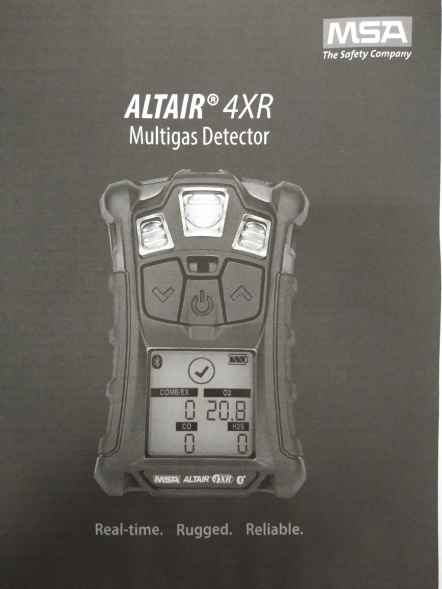 Multi Gas Detector MSA ALTAIR 4XR PN. 10178560