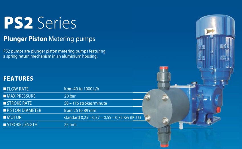 Seko PS2E038C 21 Plunger Piston Matering Pompa