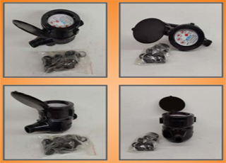 SHM MULTI JET ABS FLOW METER DN 20