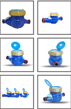 SHM MULTI JET CAST IRON FLOW METERS DN 15 SIZE 2 INCH