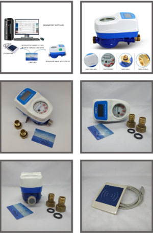 SHM PREPAID WATER METER SPH DN 20 - SIZE 3/4 MM