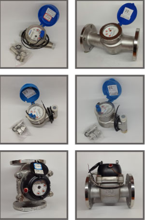SHM STAINLESS STEEL FLOW METERS DN 32 SIZE 1 1/4 INCH