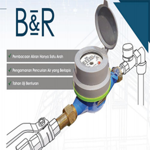 WATER METER B&R MT-KD-C DN15